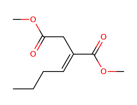 Molecular Structure of 254098-83-4 (dimethyl (E)-2-butylidenesuccinate)