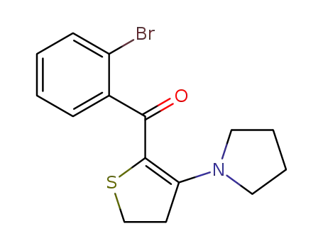 2-(2-bromobenzoyl)-3-pyrrolidin-1-yl-4,5-dihydrothiophene