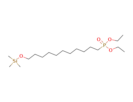 diethyl 11-[(1,1,1-trimethylsilyl)oxy]undecylphosphonate