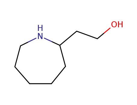 Molecular Structure of 32537-59-0 (HEXAHYDRO-1H-AZEPINE-2-ETHANOL)