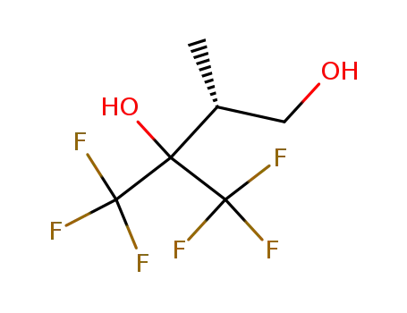 (R)-4,4,4-trifluoro-2-methyl-3-trifluoromethylbutane-1,3-diol