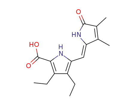 2,3-dimethyl-7,8-diethyl-10H-dipyrrin-1-one-9-carboxylic acid