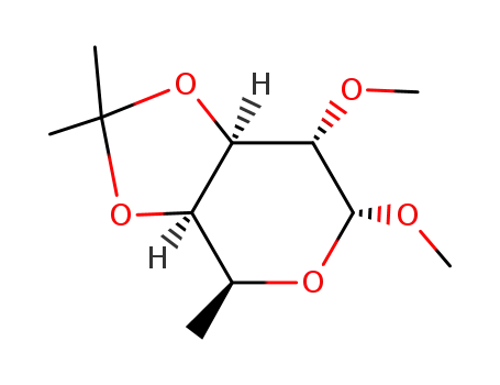 methyl 3,4-O-isopropylidene-2-O-methyl-α-L-fucopyranoside