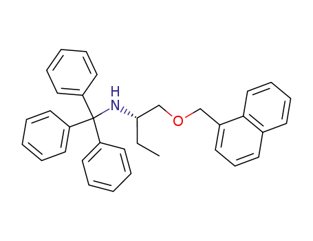 [(S)-1-(Naphthalen-1-ylmethoxymethyl)-propyl]-trityl-amine