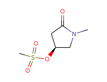(S)-4-methanesulfonyloxy-1-methyl-2-oxopyrrolidine