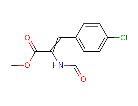 (Z)-3-(4-Chloro-phenyl)-2-formylamino-acrylic acid methyl ester