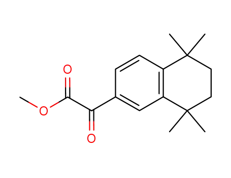 Molecular Structure of 168301-02-8 (Methyl 2-(1,2,3,4-tetrahydro-1,1,4,4-tetramethylnaphthalen-6-yl)-2-oxoacetate)