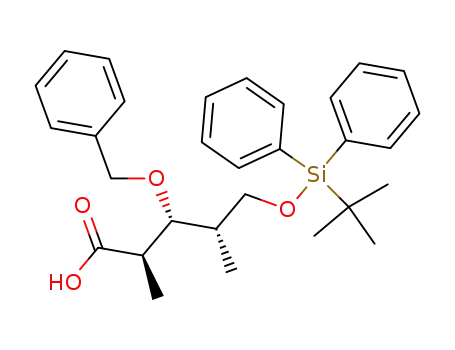 (2R,3R,4S)-3-Benzyloxy-5-(tert-butyl-diphenyl-silanyloxy)-2,4-dimethyl-pentanoic acid