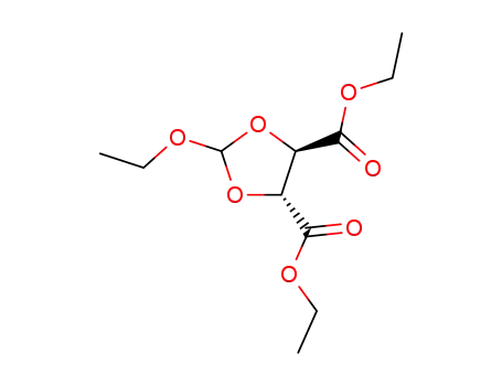 L-(R,R)-2-ethoxy-1,3-dioxolane-4,5-dicarboxylic acid diethyl ester