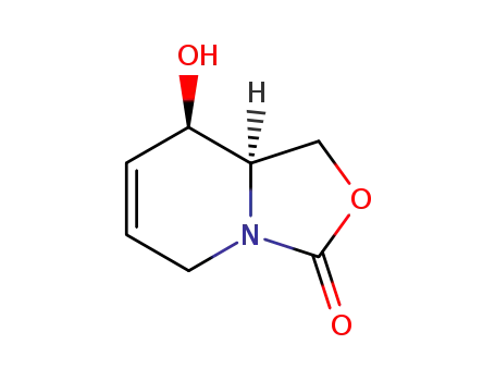 (8S,8aS)-8-hydroxy-8,8a-dihydro-1H-oxazolo[3,4-a]pyridin-3(5H)-one
