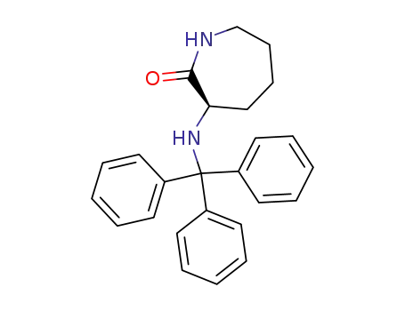 (R)-3-(Trityl-amino)-azepan-2-one
