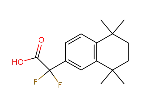 2,2-difluoro-2-(1,2,3,4-tetrahydro-1,1,4,4-tetramethylnaphthalen-6-yl)acetic acid