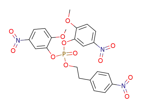 di(2-methoxy-5-nitrophenyl) 4-nitrophenethyl phospate