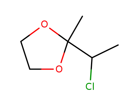 (+/-)-2-(1-chloro-ethyl)-2-methyl-1,3-dioxolane
