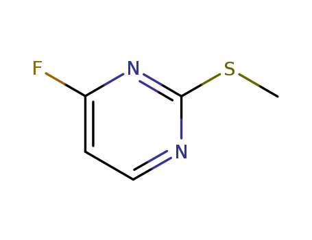 Pyrimidine, 4-fluoro-2-(methylthio)- (9CI)
