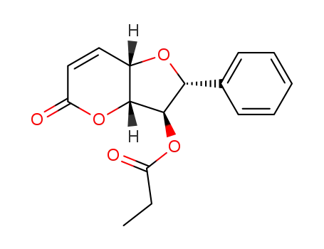 (2R,3R,3aR,7aS)-5-oxo-2-phenyl-3,3a,5,7a-tetrahydro-2H-furo[3,2-b]pyran-3-yl propionate