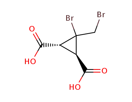 (1R,2R)-3-bromo-3-(bromomethyl)cyclopropane-1,2-dicarboxylic acid