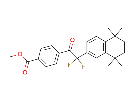 4-[2,2-Difluoro-2-(5,5,8,8-tetramethyl-5,6,7,8-tetrahydro-naphthalen-2-yl)-acetyl]-benzoic acid methyl ester