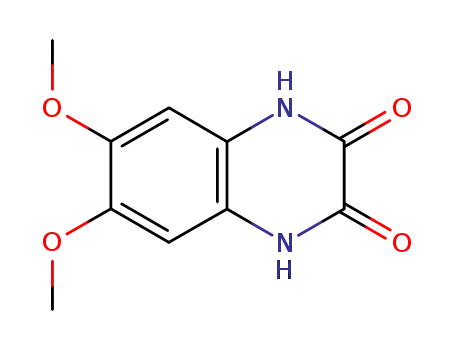 Molecular Structure of 4784-02-5 (2,3-DIHYDROXY-6,7-DIMETHOXYQUINOXALINE)