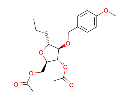 ethyl 3,5-di-O-acetyl-2-O-(4-methoxybenzyl)-1-thio-α-D-arabinofuranoside