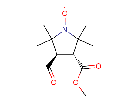 trans-3-Formyl-4-methoxycarbonyl-2,2,5,5-tetramethylpyrrolidin-1-yloxyl Radical