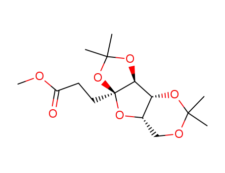 methyl 2,3-dideoxy-4,5:6,8-di-O-isopropylidene-α-L-xylo-oct-4-ulofuranosonate