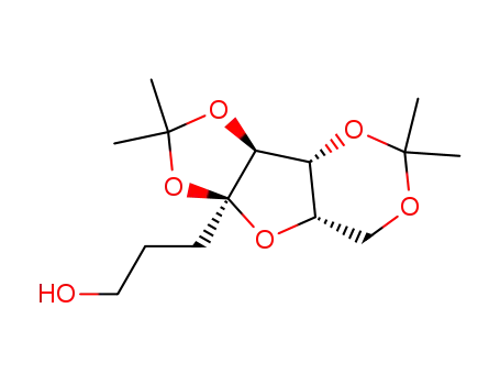 2,3-dideoxy-4,5:6,8-di-O-isopropylidene-α-L-xylo-oct-4-ulofuranose