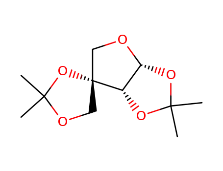 Molecular Structure of 25904-06-7 (1,2:3,5-DI-O-ISOPROPYLIDENE-ALPHA-D-APIOSE)