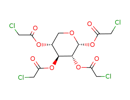1,2,3,4-Tetra-O-chloroacetyl-α-D-xylopyranose