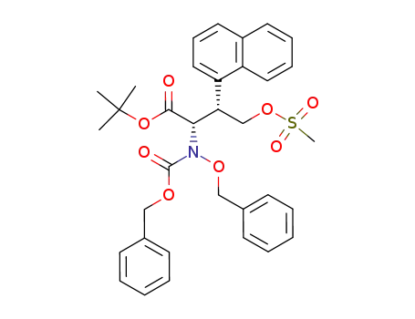 C<sub>34</sub>H<sub>37</sub>NO<sub>8</sub>S
