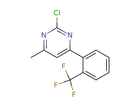 2-chloro-4-methyl-6-(2-trifluoromethyl-phenyl)-pyrimidine