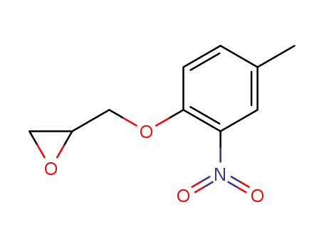 Molecular Structure of 67823-50-1 (4-(2,3-epoxy-propoxy)-3-nitro-toluene)