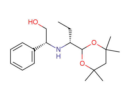 (R)-2-Phenyl-2-[(R)-1-(4,4,6,6-tetramethyl-[1,3]dioxan-2-yl)-propylamino]-ethanol