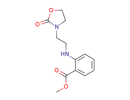 2-[2-(2-Oxo-oxazolidin-3-yl)-ethylamino]-benzoic acid methyl ester