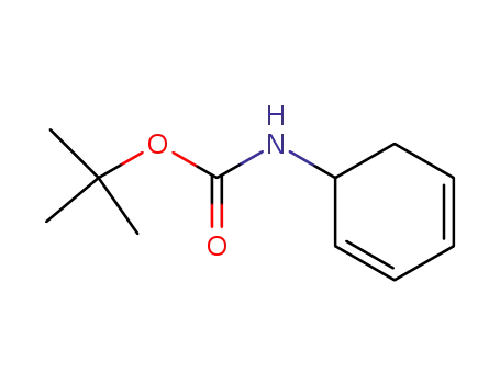 Molecular Structure of 612484-27-2 (Carbamic acid, 2,4-cyclohexadien-1-yl-, 1,1-dimethylethyl ester (9CI))