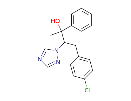 1-[2-(4-CHLOROPHENYL)-1-(1-HYDROXY-1-PHENYLETHYL)ETHYL]-1,2,4-TRIAZOLE