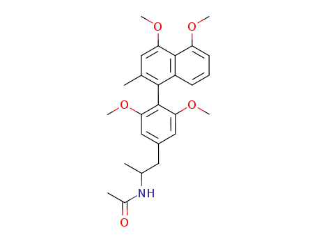 N-<2-<4-(4,5-Dimethoxy-2-methyl-1-naphthyl)-3,5-dimethoxyphenyl>-1-methylethyl>acetamide