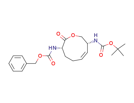 ((Z)-(3R,8S)-8-Benzyloxycarbonylamino-9-oxo-2,3,6,7,8,9-hexahydro-oxonin-3-yl)-carbamic acid tert-butyl ester