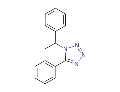 Molecular Structure of 83576-13-0 (Tetrazolo[5,1-a]isoquinoline, 5,6-dihydro-5-phenyl-)