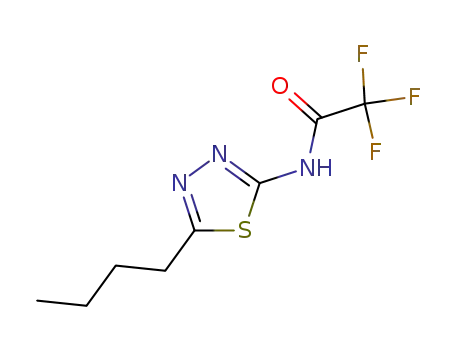 Acetamide, N-(5-butyl-1,3,4-thiadiazol-2-yl)-2,2,2-trifluoro-