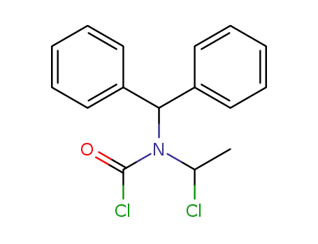 N-(1-chloroethyl)-N-diphenylmethylcarbamoyl chloride