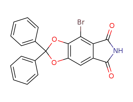 4-Bromo-2,2-diphenyl-[1,3]dioxolo[4,5-f]isoindole-5,7-dione