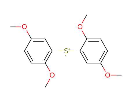 Bis(2,5-dimethoxyphenyl)sulfid Radikalkation