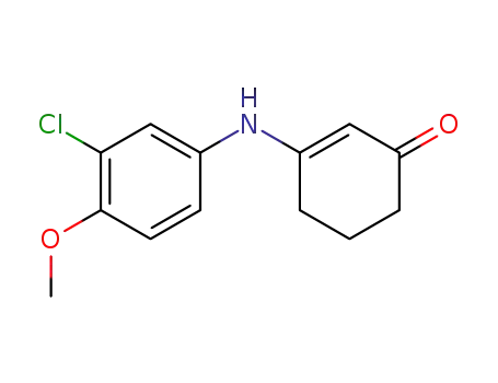 3-(3-Chloro-4-methoxy-phenylamino)-cyclohex-2-enone