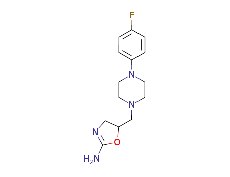 5-<1-(4-fluorophenyl)-4-piperazino>methyl-2-amino-2-oxazoline
