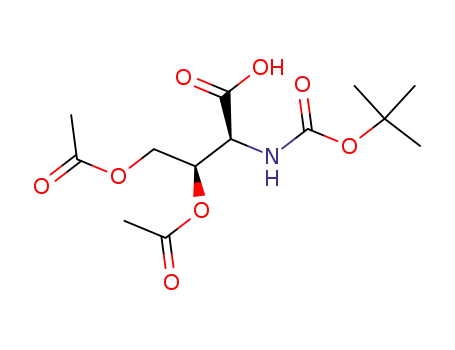 (2S,3R)-2-tert-butoxycarbonylamino-3,4-diacetoxybutanoic acid