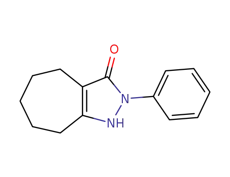 1,4,5,6,7,8-Hexahydro-2-phenyl-cycloheptapyrazol-3(2H)-on
