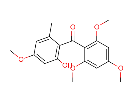 2-hydroxy-2',4,4'6'-tetramethoxy-6-methylbenzophenone