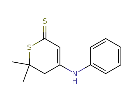 6,6-Dimethyl-4-phenylamino-5,6-dihydro-thiopyran-2-thione