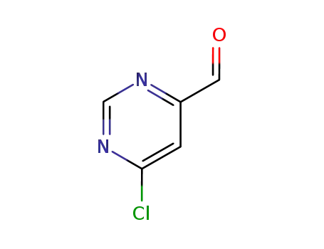 Molecular Structure of 933702-16-0 (6-chloropyriMidine-4-carbaldehyde)